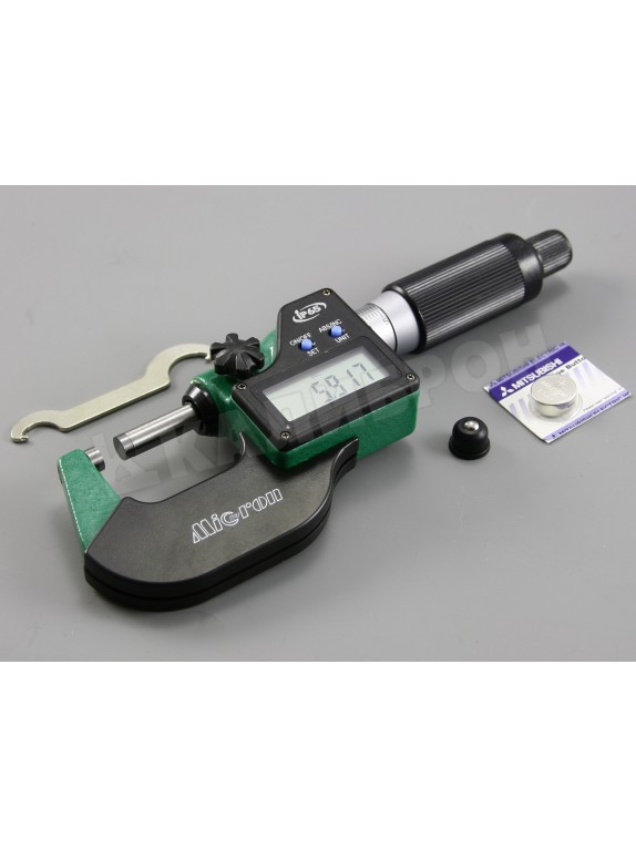 Микрометр МКЦ-  50 0,001 цифровой 2-кнопочный IP65 Micron
