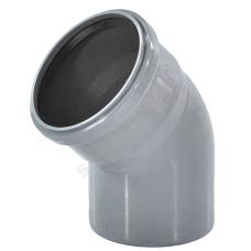 Отвод серый PP-H BASE VALFEX
