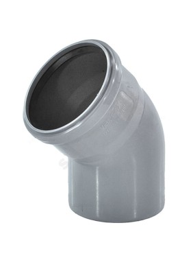 Отвод серый PP-H BASE VALFEX
