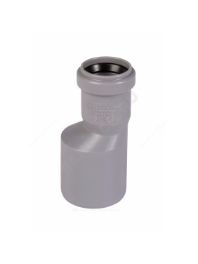 Переход эксцентрический серая PP-H HT HTR Ostendorf