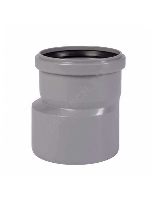 Переход эксцентрический серая PP-H HT HTR Ostendorf