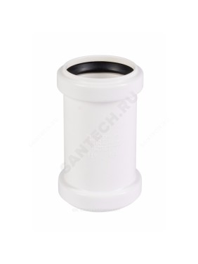 Муфта двухраструбная белая PP-H HT HTMMw Ostendorf