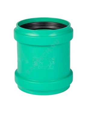 Муфта двухраструбная зелёная PP-MD KG2000 KG2000MM Ostendorf