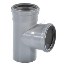 Тройник серый PP-H BASE VALFEX