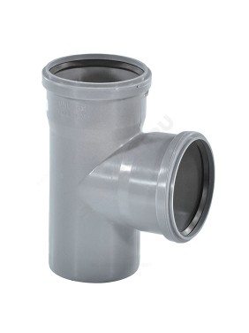 Тройник серый PP-H BASE VALFEX
