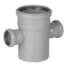 Крестовина PP-H 1-плоскостная серая HT HTDA Дн 110х50х50х87гр б/нап в/к Ostendorf 115580