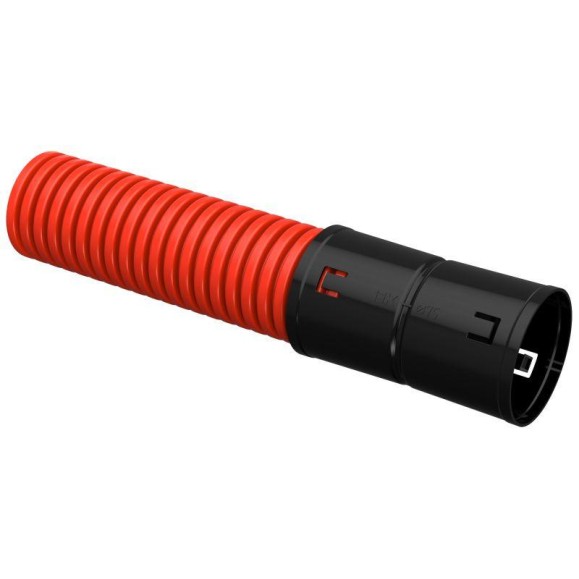 Труба гофрированная двустенная ПНД гибкая d75мм с муфтой красн. (уп.50м) IEK CTG12-075-K04-050-R Труба гофрированная двустенная ПНД гибкая d75мм с муфтой красн. (уп.50м) IEK CTG12-075-K04-050-R