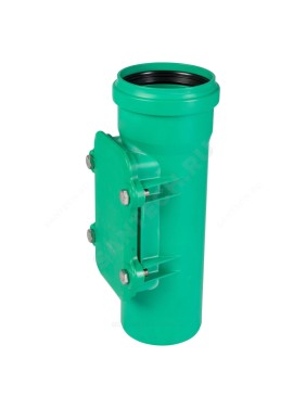 Ревизия прямоугольная крышка на 4-х болтах зелёная PP-MD KG2000 KG2000RE Ostendorf