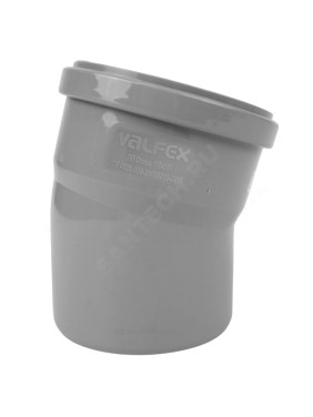 Отвод серый PP-H BASE VALFEX