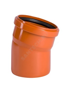 Отвод коричневый PP-B VALFEX