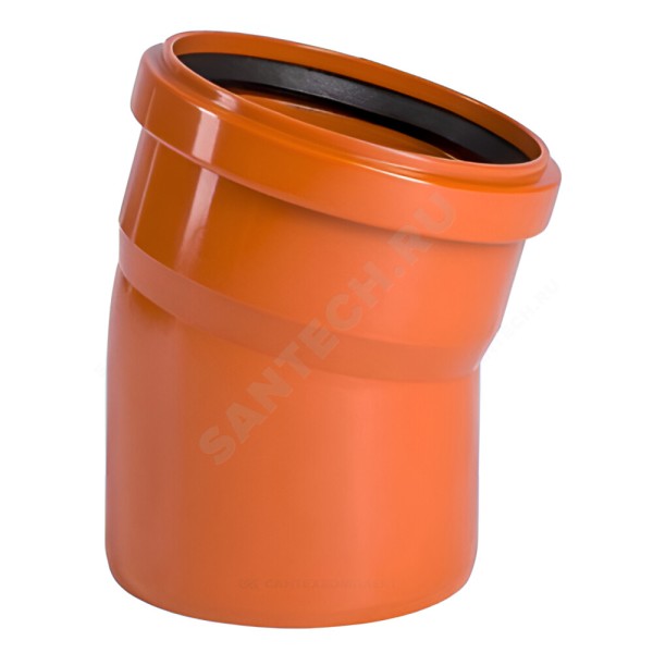 Отвод коричневый PP-B VALFEX