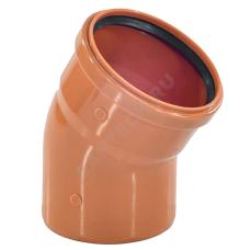 Отвод коричневый PP-B VALFEX