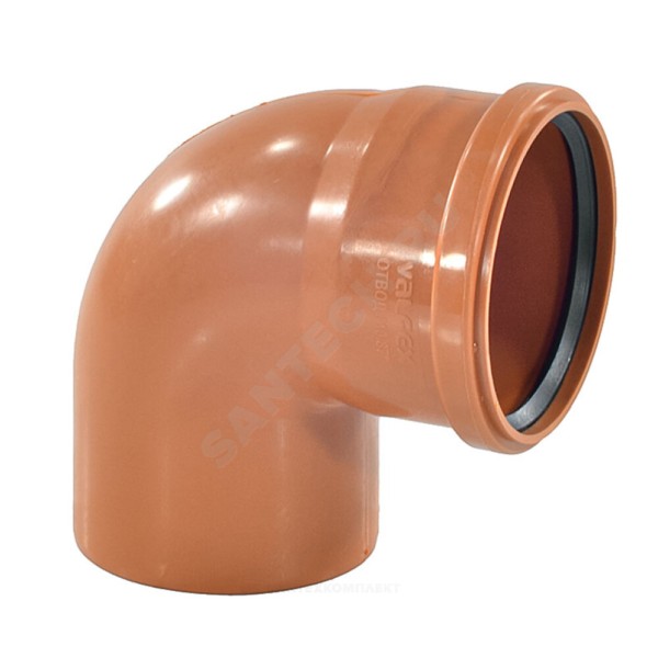 Отвод коричневый PP-B VALFEX