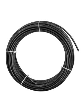 Труба гладкая ПНД жесткая d20мм черн. (уп.100м) PROxima EKF tpndg-20