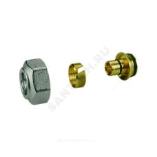 Евроконус для МП/PE-X труб латунь обжим с накидной гайкой R179E Giacomini