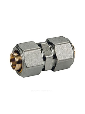 Муфта для МП/PE-X труб латунь обжим R560AM Giacomini