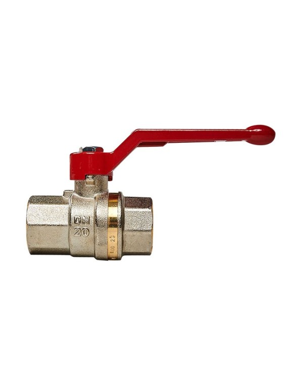 Кран латунный шаровой Danfoss с внутренней резьбой UNI ISO 7/1 DN 20 PN 40 065B8208