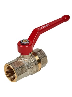 Кран латунный шаровой Danfoss с внутренней резьбой UNI ISO 7/1 DN 20 PN 40 065B8208