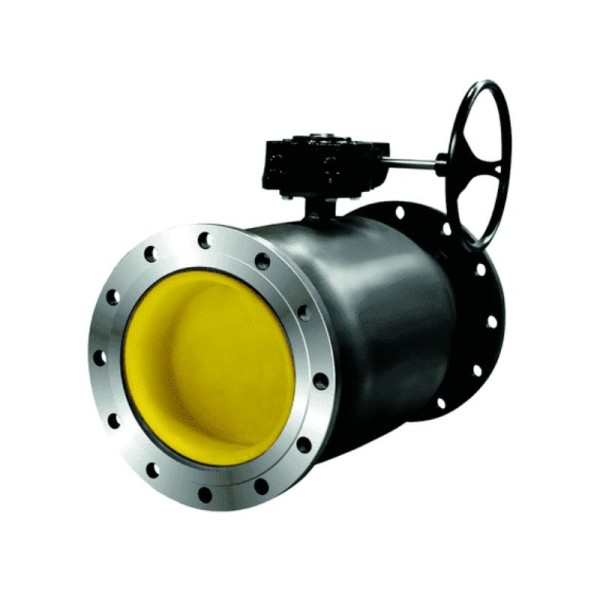 Кран стальной шаровой цельносварной КШ.Ц.Ф.Р.300.025 DN 300 PN 25 750мм полнопроходной фланцевый с редуктором LD