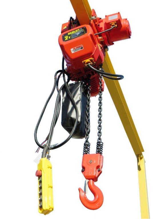 ТАЛЬ ЦЕПНАЯ ПЕРЕДВИЖНАЯ OCALIFT 02-02s  2Т 4.5М