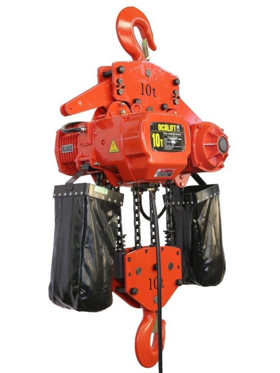 ТАЛЬ ЦЕПНАЯ СТАЦИОНАРНАЯ OCALIFT 10-04S 10Т 3М