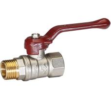 Кран латунный шаровой Temper 88.В-Н.12.Р DN 15 PN 40 рычаг муфта-штуцер