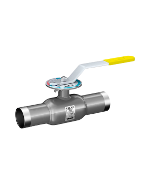 Кран стальной шаровой цельносварной  DN 80 PN 25 280мм стандартнопроходной приварной с ручкой LD Regula