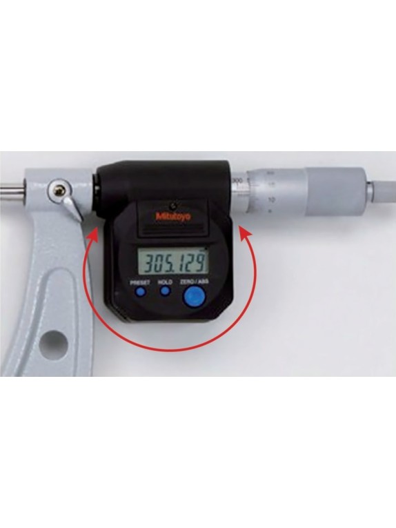 Микрометр МКЦ- 475 0,001 электронный 3-кн. поворотный дисплей (330гр) 293-588 Mitutoyo