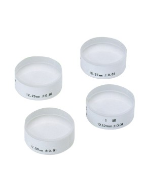 Набор пластин стеклянных (4шт)оптических 12,00-12,37mm 157-903 Mitutoyo