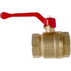 Кран латунный шаровой 11Б27фт1М DN 15 PN 40 рычаг муфта-муфта Valfex.214 DeltaPro