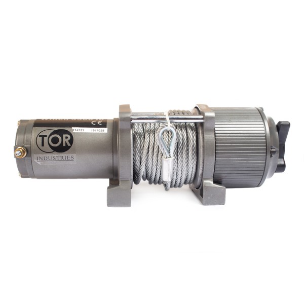 ЛЕБЕДКА (1588 КГ/15 М) АВТОМОБИЛЬНАЯ TOR 12 V P3500-1D