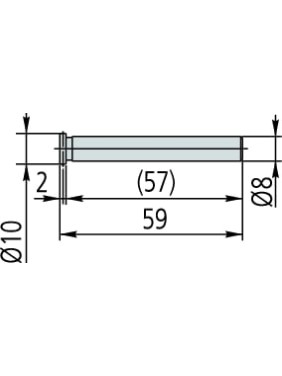Щуп D10,LH600 дисковый 12AAF671 Mitutoyo