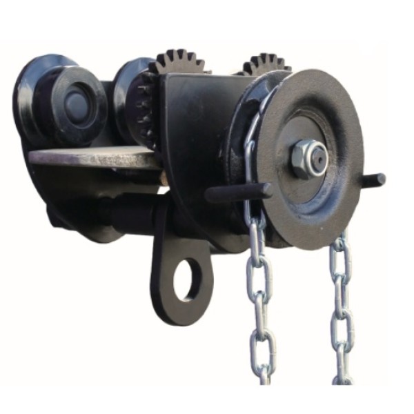 ТЕЛЕЖКА С ЦЕПНЫМ ПРИВОДОМ GCL610 LB 5Т*9М Ш.Б. 125 - 175ММ