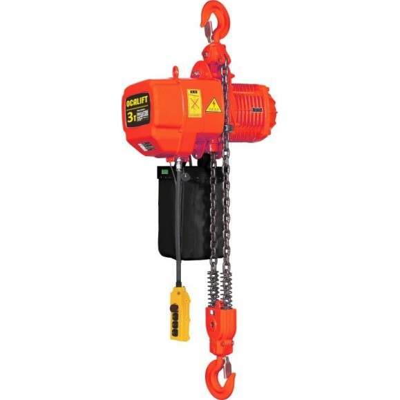 ТАЛЬ ЦЕПНАЯ СТАЦИОНАРНАЯ OCALIFT 03-02S 3Т 12М