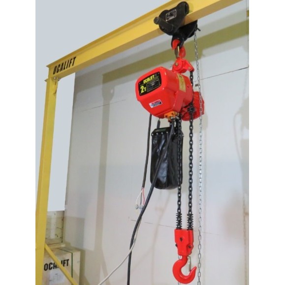 ТАЛЬ ЦЕПНАЯ СТАЦИОНАРНАЯ OCALIFT 02-02S 2Т 3М