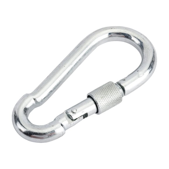 Пожарный карабин с фиксат. КРЕП-КОМП DIN 5299 D м10 15шт кпф10ф