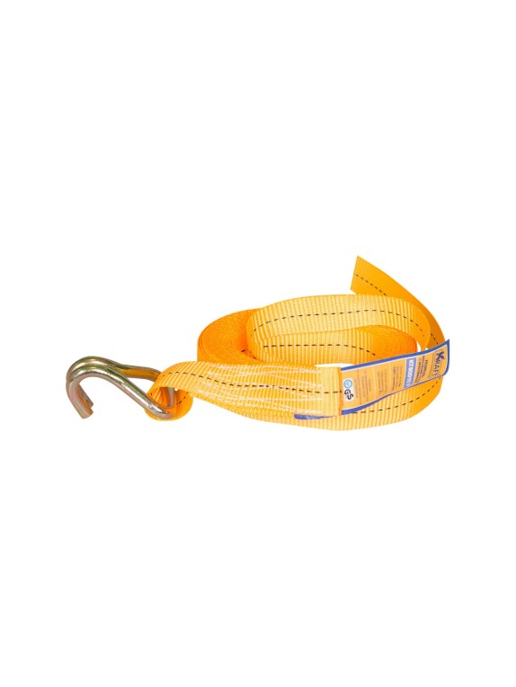 Ремень крепления груза с храповиком 8м 2 т KRAFT KT 800116