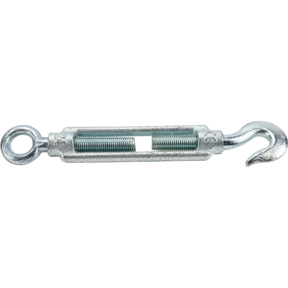 Талреп STAYER DIN 1480, крюк-кольцо, М24, 1 шт, оцинкованный, 30515-24