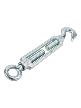 Талреп STAYER DIN 1480, крюк-кольцо, М24, 1 шт, оцинкованный, 30515-24
