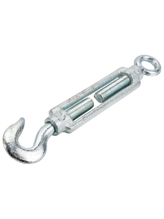 Талреп STAYER DIN 1480, крюк-кольцо, М24, 1 шт, оцинкованный, 30515-24