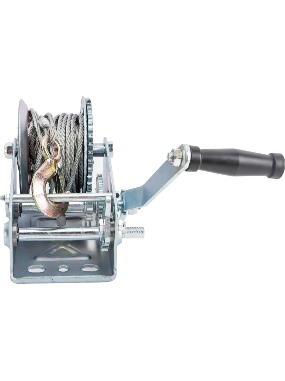 Ручная барабанная двухскоростная лебедка ROCKFORCE 1300кг RF-TRT1301C(26765)
