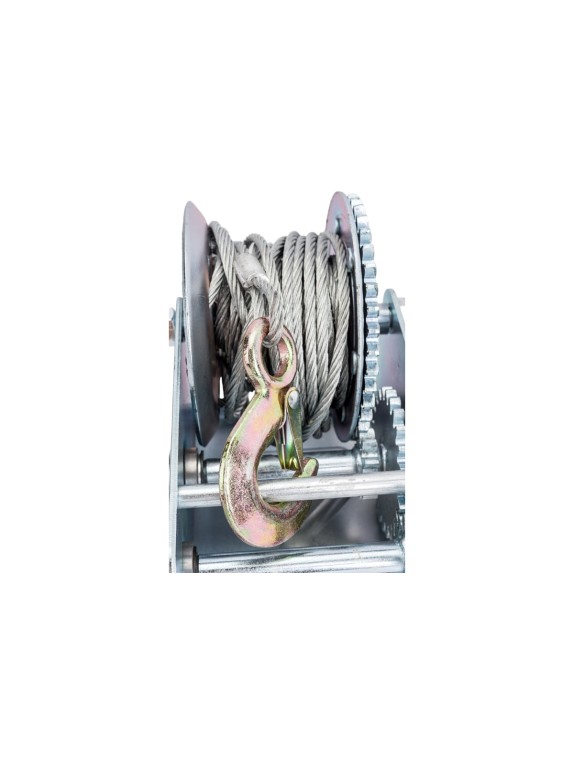 Ручная барабанная двухскоростная лебедка ROCKFORCE 1300кг RF-TRT1301C(26765)