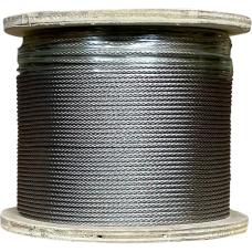 Трос LadAna из нержавеющей стали, 4 мм, катушка, 50 м 220701006