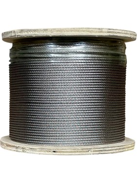 Трос LadAna из нержавеющей стали, 4 мм, катушка, 50 м 220701006