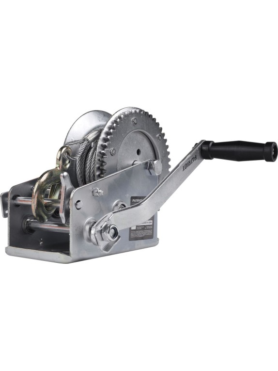 Ручная барабанная лебедка Patriot wh 1500 b 770000045