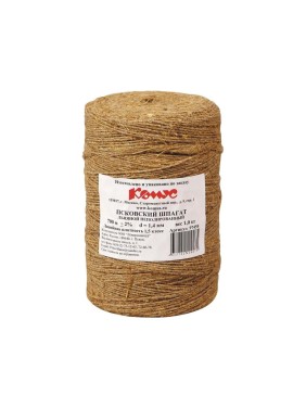 Льняной шпагат Комус 1,5 ктекс, 1 кг бобина 97455