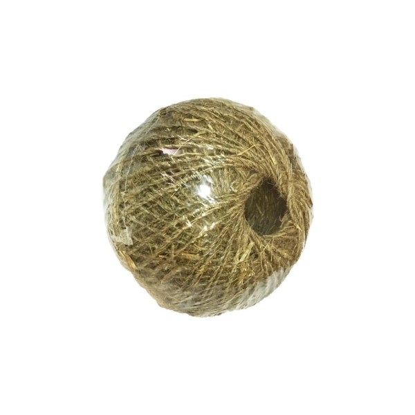 Льняной шпагат Комус 1,4 мм, 1250 текс, 100 м евробобна 1267409