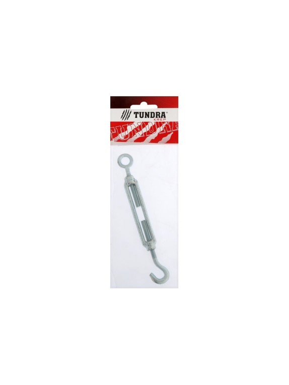Талреп крюк-кольцо ТУНДРА krep DIN1480, М6, оцинкованный, 1 шт. 4428496