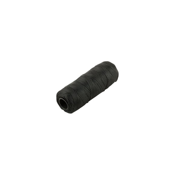 Крученая нить на бобине FIT 1.1 мм х 100 м, 680 текс, черная 68323