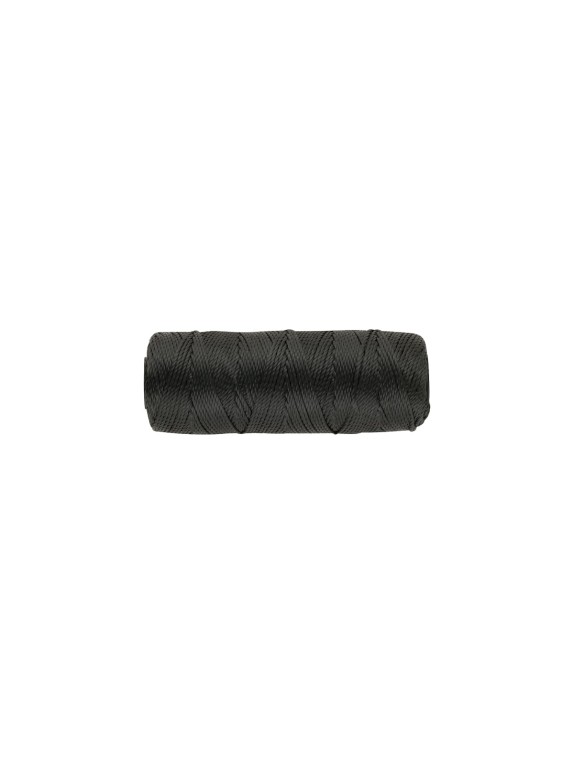Крученая нить на бобине FIT 1.1 мм х 100 м, 680 текс, черная 68323
